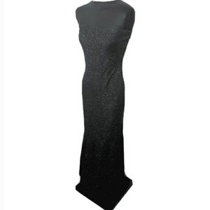 Sparkly black mermaid dress